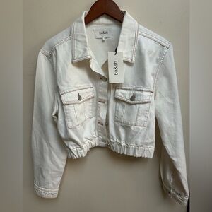 NWT ba&sh Vestie Azlalea Cream Jacket